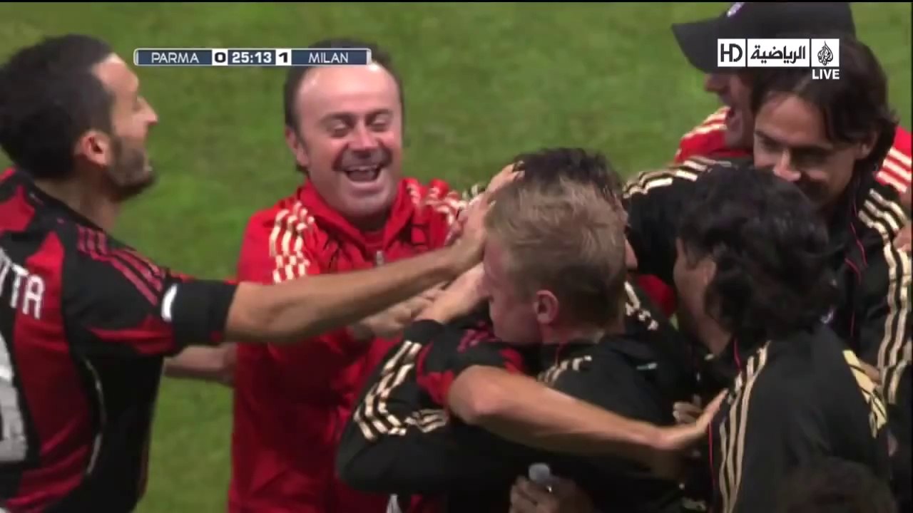 Pirlo Incredible Goal vs Parma 0-1 AC Milan HD