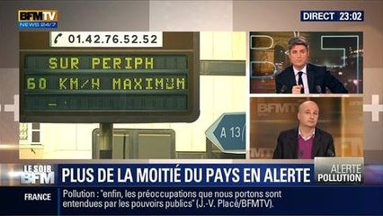 Le Soir BFM: Pollution aux particules: les mesures prises par le gouvernement sont-elles suffisantes ? - 13/03 3/5