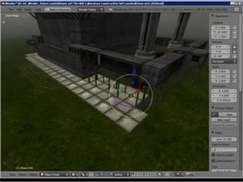 Testing the Construction Set 1.5 in Blender 2.6[240P]