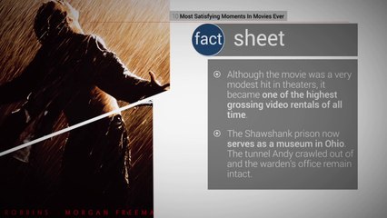 Satisfying Moments In Movies: The Shawshank Redemption