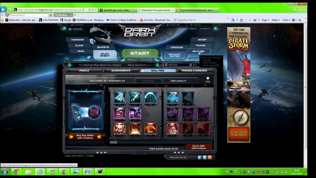 PlayerUp.com - Buy Sell Accounts - DARKORBIT ACCOUNT FOR SALE!!(1)