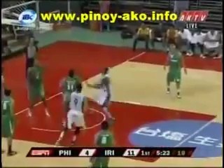 Smart Gilas Pilipinas vs Iran Semi-Finals Jones Cup 2011 Part 1[240P]
