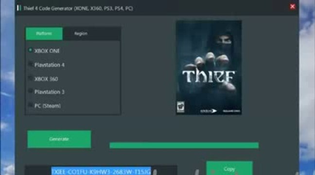 Thief Key Generator Keygen March 2014 (PS4, PS3, PC, XBox One) - YouTube