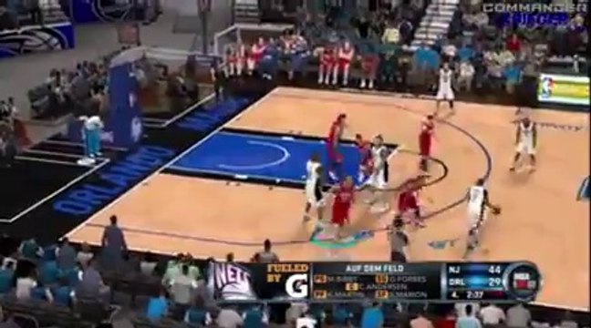 NBA 2K12 (25) Eure Nets gegen die Magics spannend von Eurem CommanderKrieger[240P]