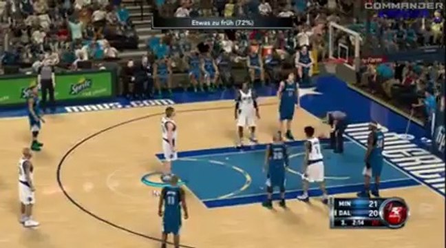NBA 2K12 (27) Der Neustart mit den Dallas Mavericks und Dirk Nowitzki von Eurem CommanderKrieger[240P]