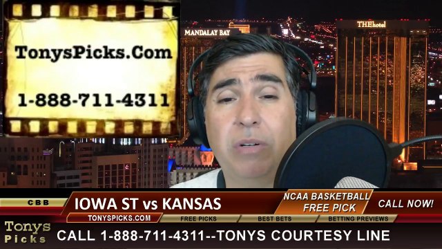 Kansas Jayhawks vs. Iowa St Cyclones Pick Prediction NCAA College Basketball Odds Preview 3-14-2014