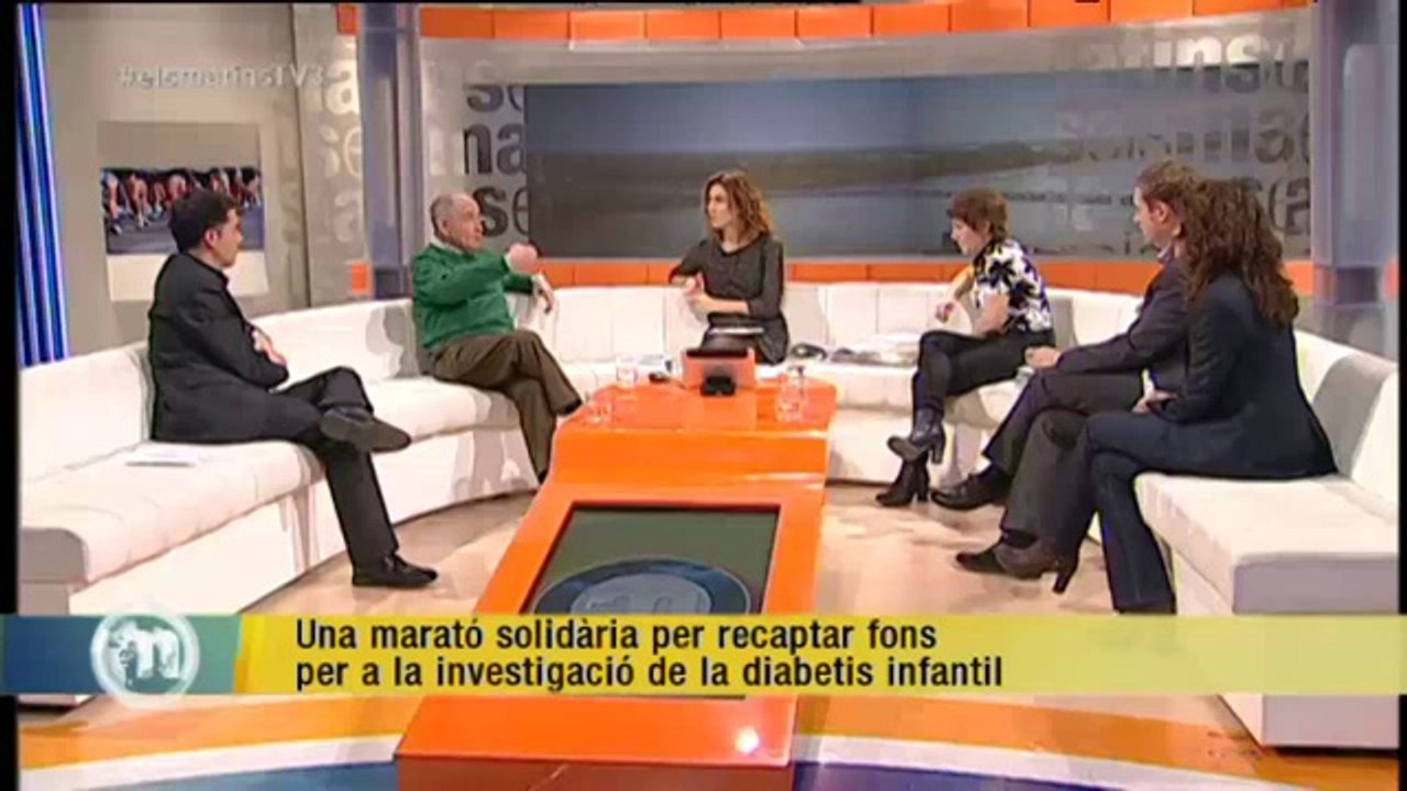 TV3 - Els Matins - Córrer la Marató de Barcelona amb fins solidaris