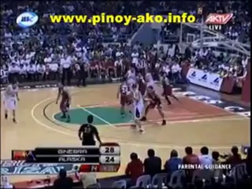 PBA  Brgy.Ginebra vs Alaska Part 2 - October 9, 2011[240P]
