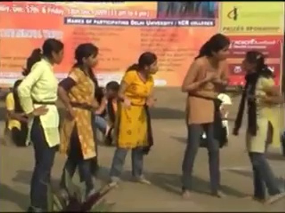 Nukkad Natak at Miranda House 2009 - Part B 1