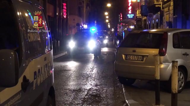 San Severo (FG) - La retata della polizia (13.02.14)