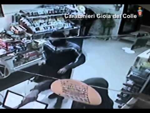 Gioia del Colle (BA) - Casamassima, rapina in tabaccheria (13.03.14)