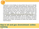 sap is oil and gas upsream online training