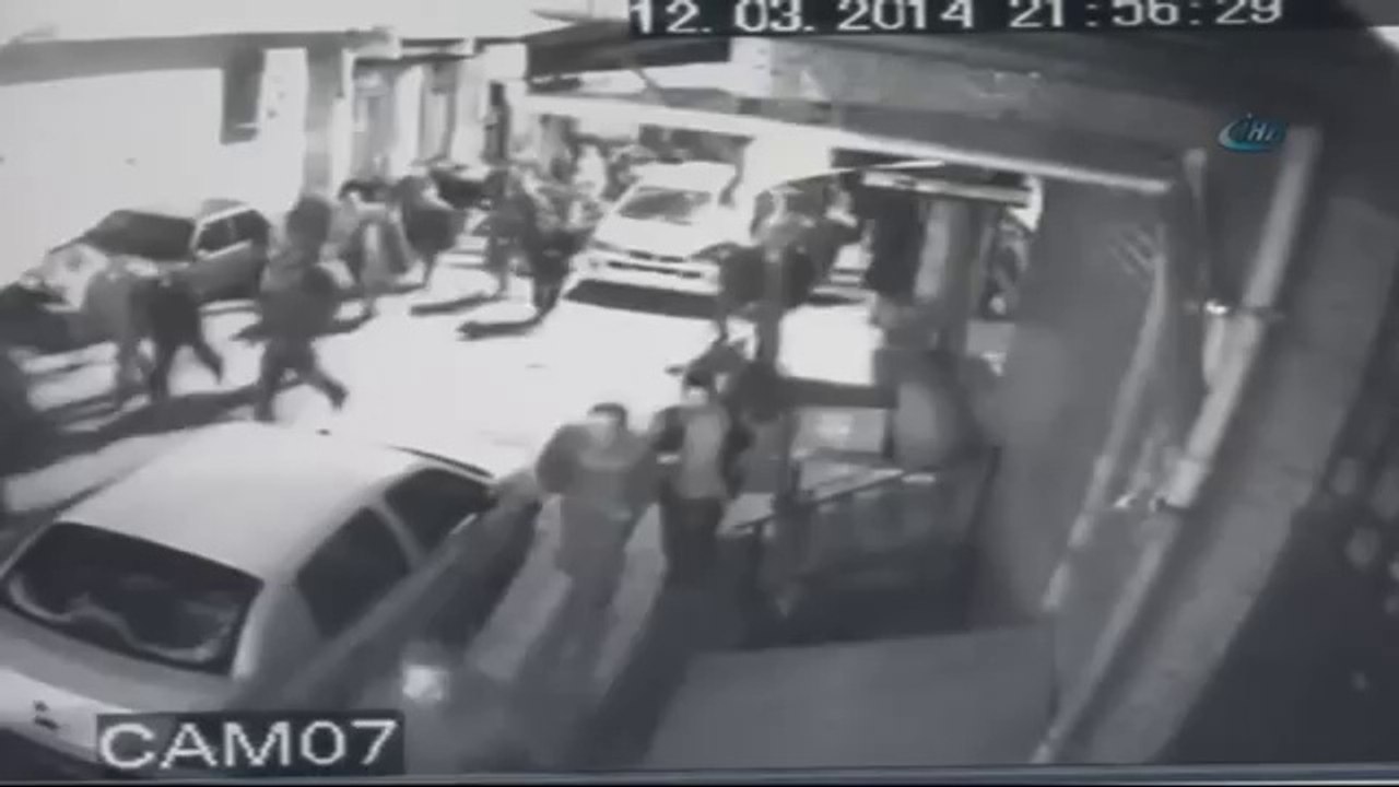 Burak Can Karamanoğlu'nun vurulma anı