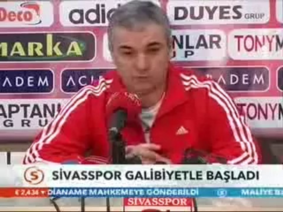 Sivasspor 2. yarıya galibiyetle başladı