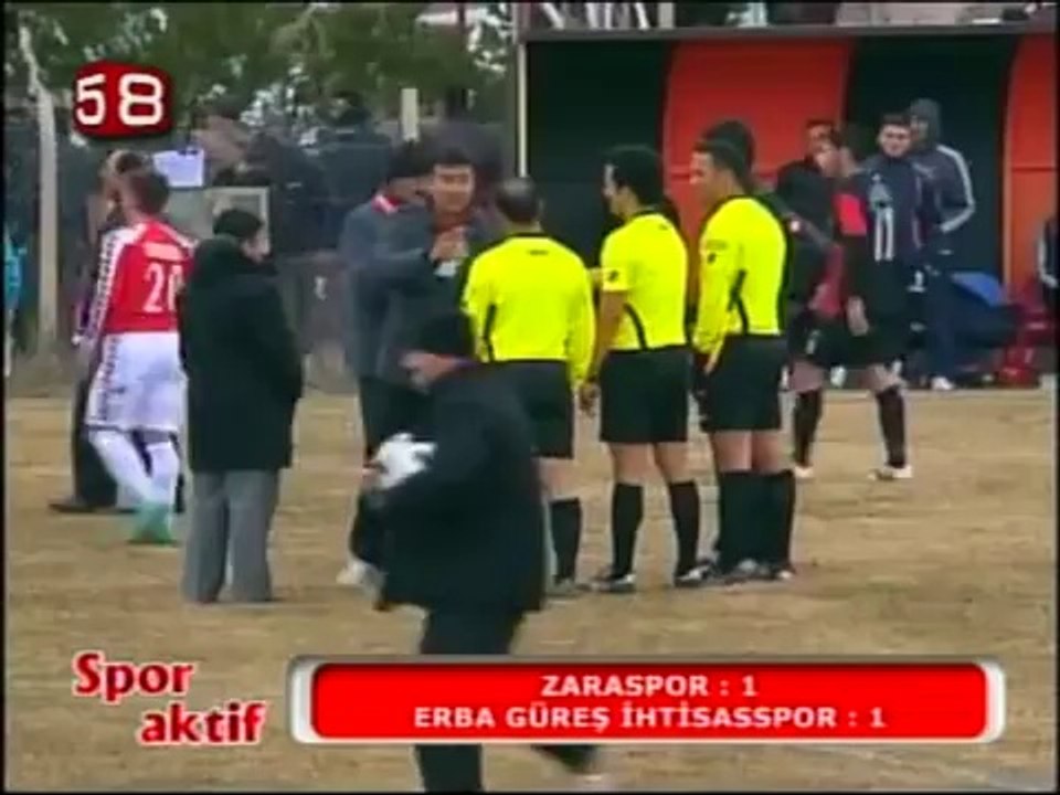 Zara Belediyespor 1-1 Erbaa Güreş İhtisas _ Maç özeti