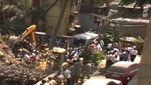 Caught on Cam- Seven-storey building collapses in Mumbai