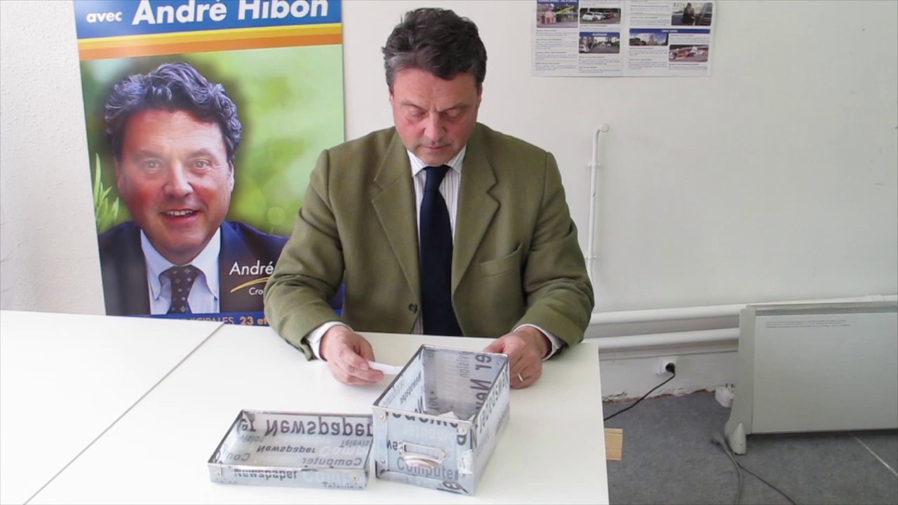 Question piège à André Hibon, candidat sans étiquette aux municipales de Croix