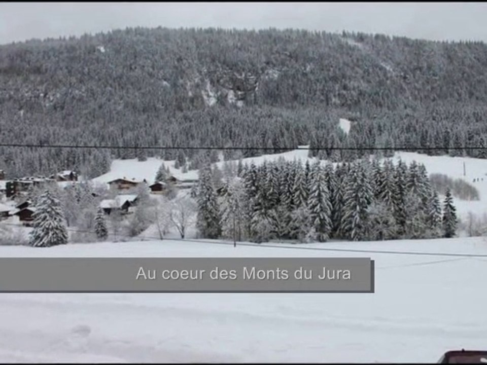 Mijoux (01170) station de ski village des Monts Jura