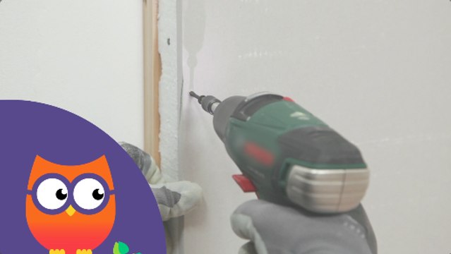 Comment poser des plaques de plâtre avec isolant sur tasseaux (Ooreka.fr)