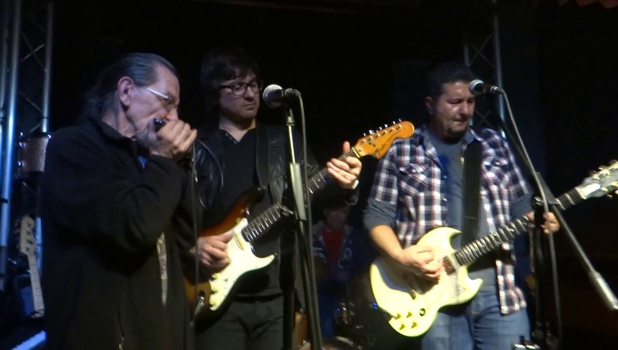 MICHEL DESNOS AU MELROSE CAFE JAM BLUES AGDE 12 3 2014 PART 4
