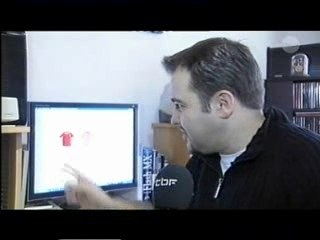 Pad'R, dessinateur, dans Studio1 (RTBf)