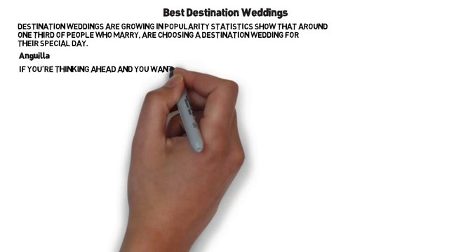 Best Destination Weddings