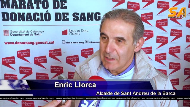 140314 Marató donació sang a Sant Andreu de la Barca
