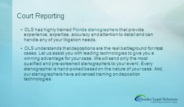 Best Video Conferencing and Court Reporting Services in Tampa Bay
