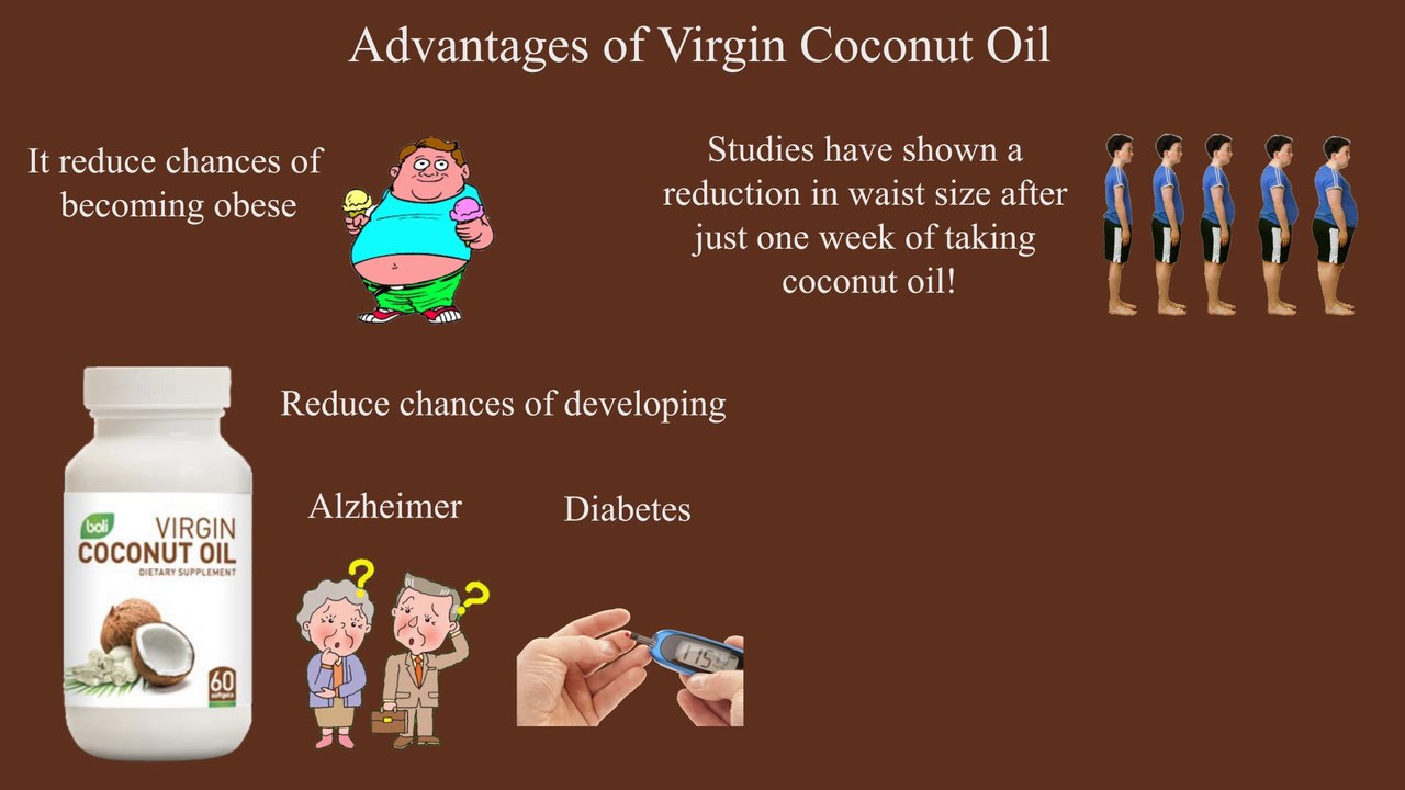 Advantages of using Virgin Coconut Oil