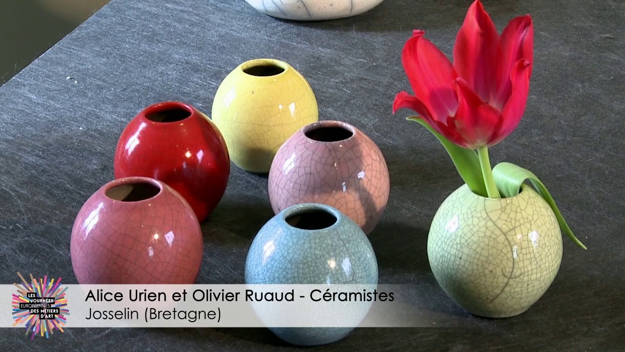 Alice URIEN et Olivier RUAUD - Céramiste (Josselin Bretagne) JEMA 2014