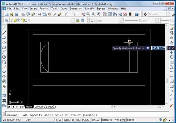 How to make door in autocad 2d ohd 1