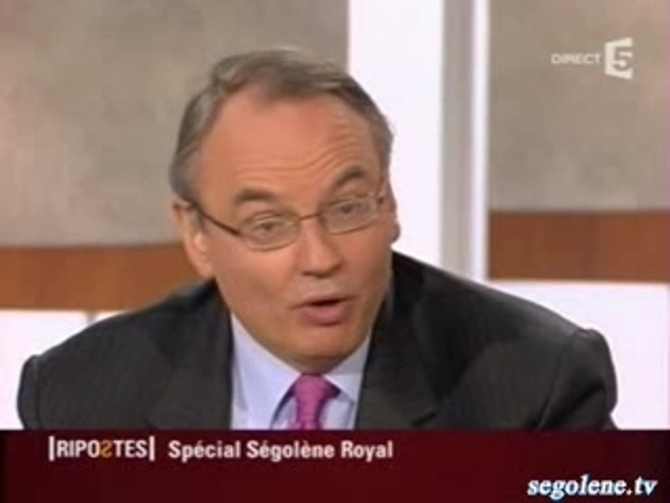 Ségolène Royal l'émission Ripostes