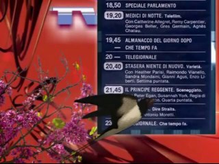 Palinsesto Rai uno (rete1) Sabato 14 Marzo 1981