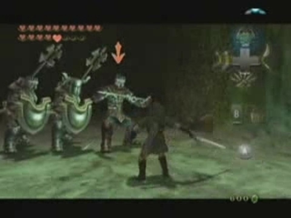 Zelda TP - Video contre 3 chevaliers