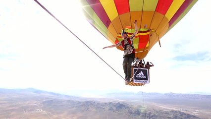 Record du monde de highline