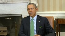 Obama thanks Ireland for support of Ukrainian democracy