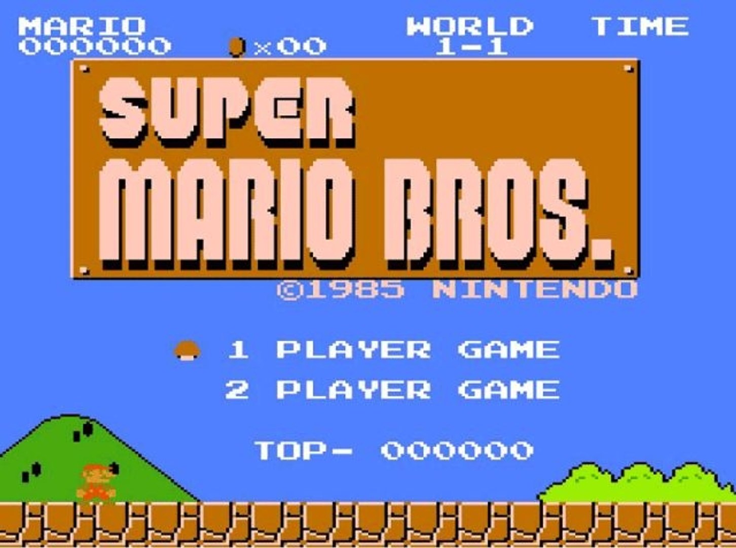 Super Mario Bros - Full Game Walkthrough (NES) 