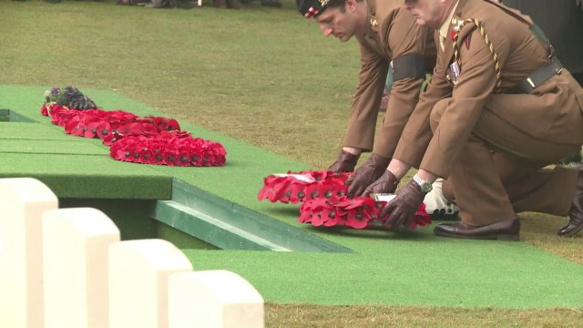 Twenty British WW1 soldiers laid to rest in northern France