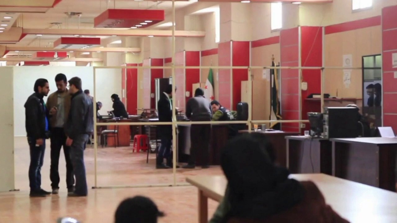 Syrians discuss another year of war in divided Aleppo