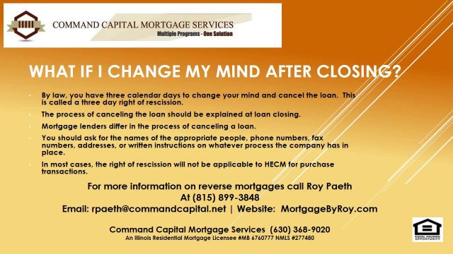 Reverse Mortgage Lender Illinois