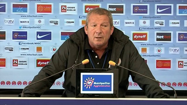 Rolland Courbis avant MHSC-FCGB (J29)