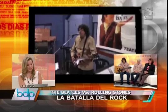 Llega la Batalla del rock : The Beatles vs. Rolling Stones este domingo