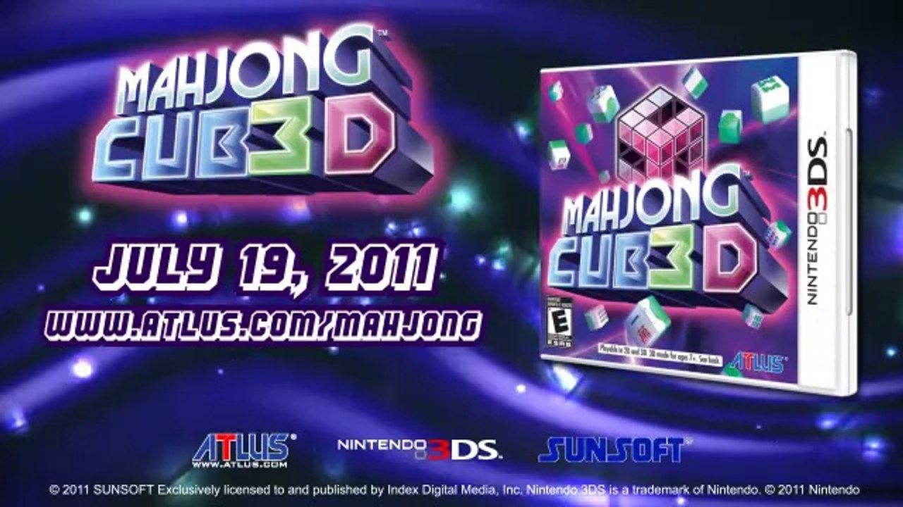 Mahjong Cub3D Trailer