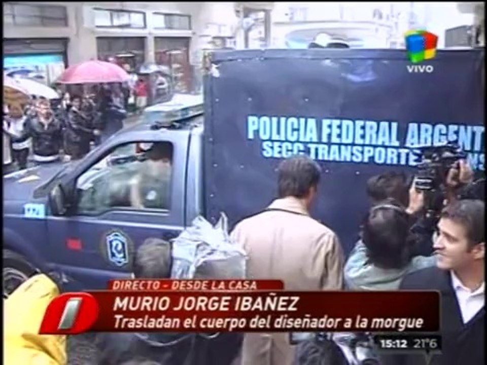 Pronto.com.ar Así trasladan el cuerpo de Jorge Ibáñez