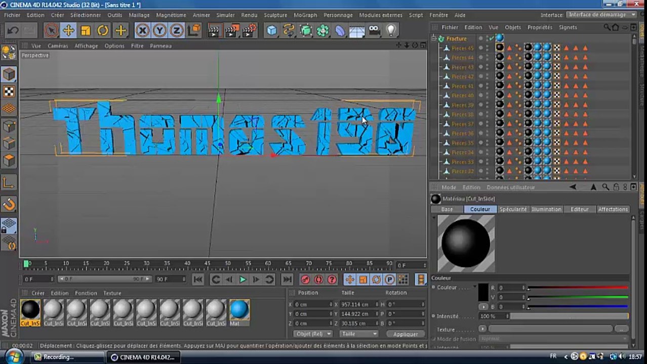 tuto faire un fond ecran avec cinema 4d