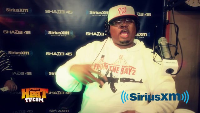 E-40 Function & They Point @ Shade 45 Street Sweeper Radio with DJ Kay Slay, 05-16-2012