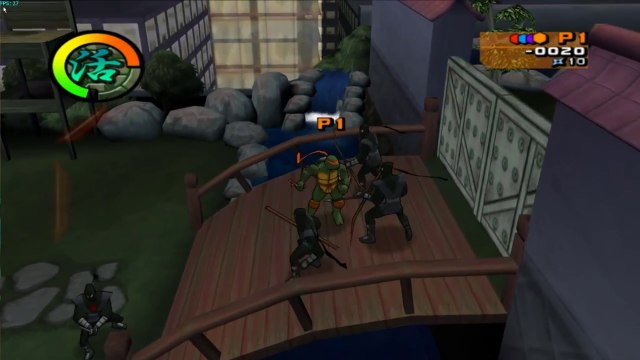 TMNT 2 Battle Nexus HD on Dolphin Emulator (Widescreen Hack) part2