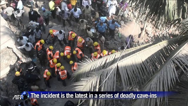 Mumbai building collapse kills at least six people