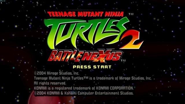 TMNT 2 Battle Nexus HD on Dolphin Emulator (Widescreen Hack) part1