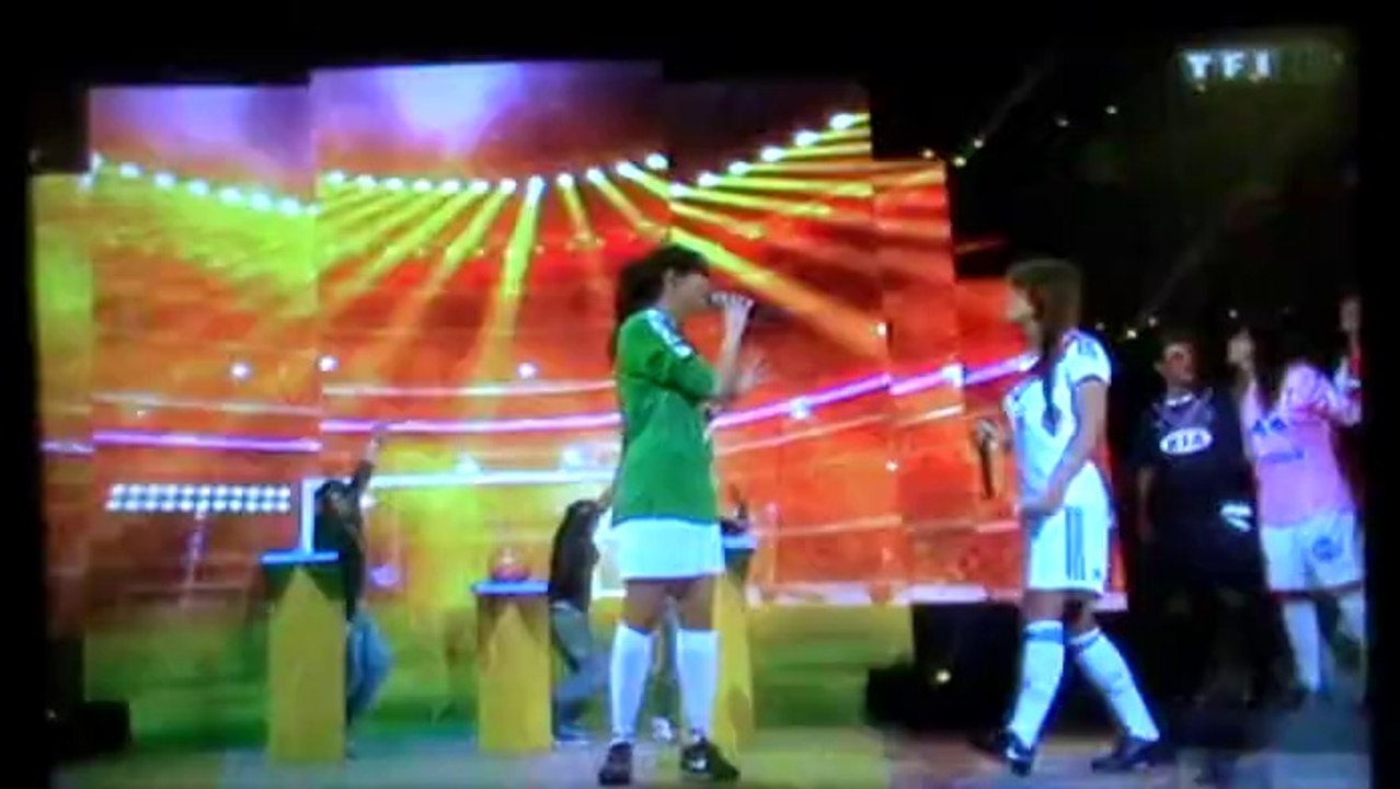 Le duel ASSE/Lyon aux Enfoirés